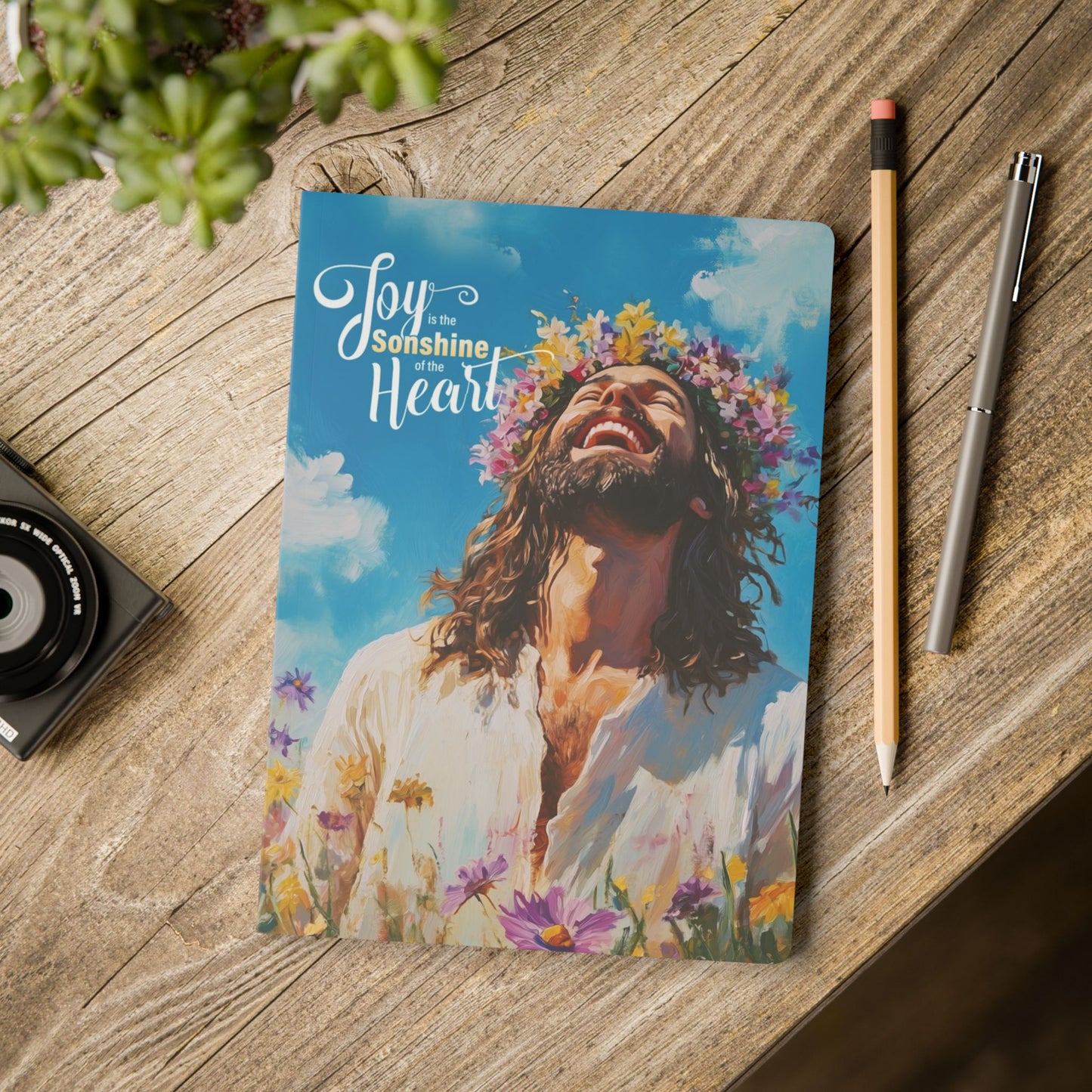 Radiant Joy Journal (w/Custom Page Designs)