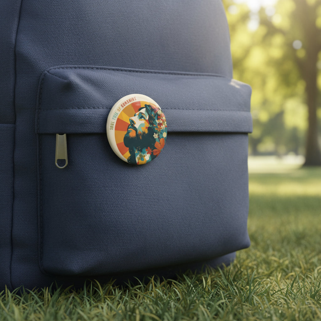 Soul Full of Sonshine Button Pin