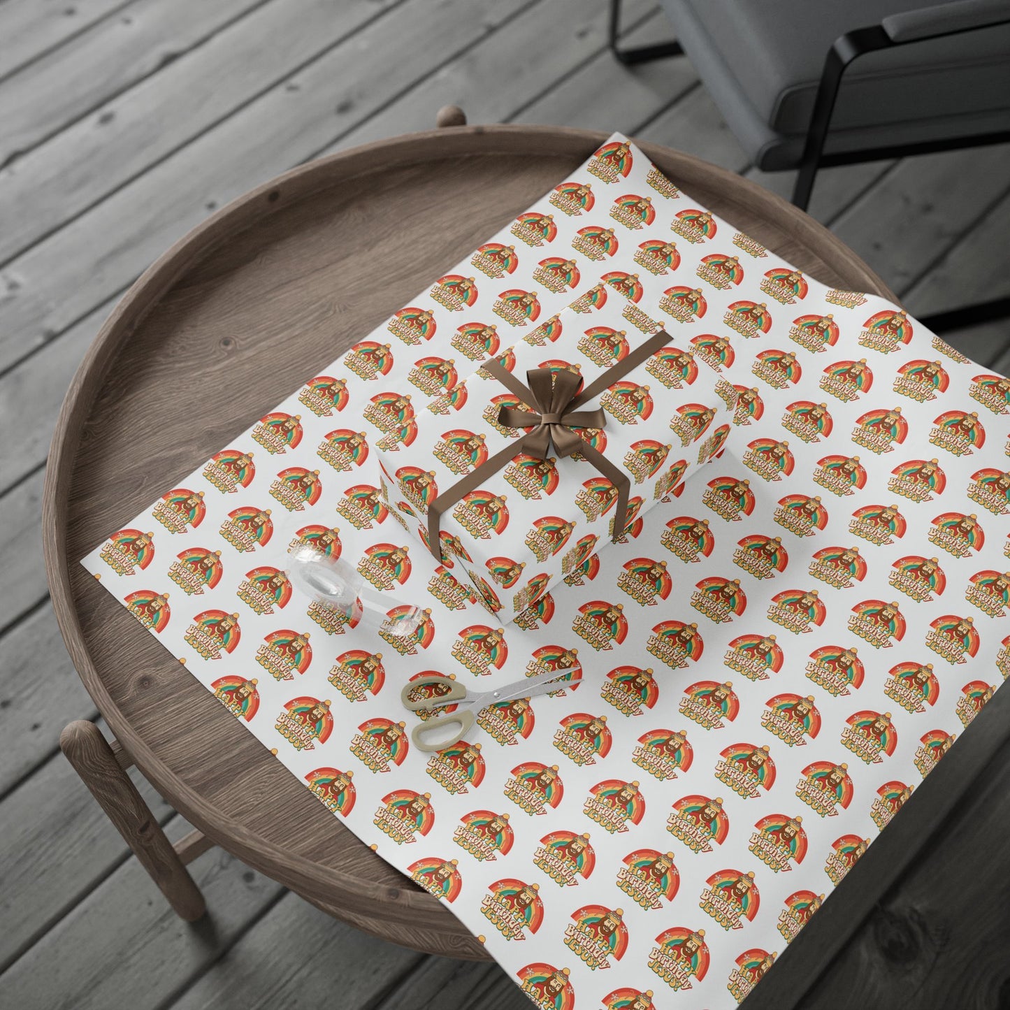 "Happy Birthday Jesus" Wrapping Paper