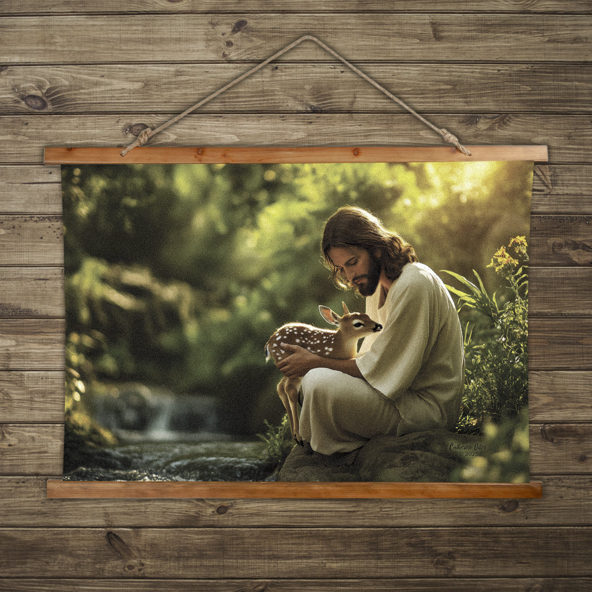 Joyful Silence –  Tapestry Wall Hanging