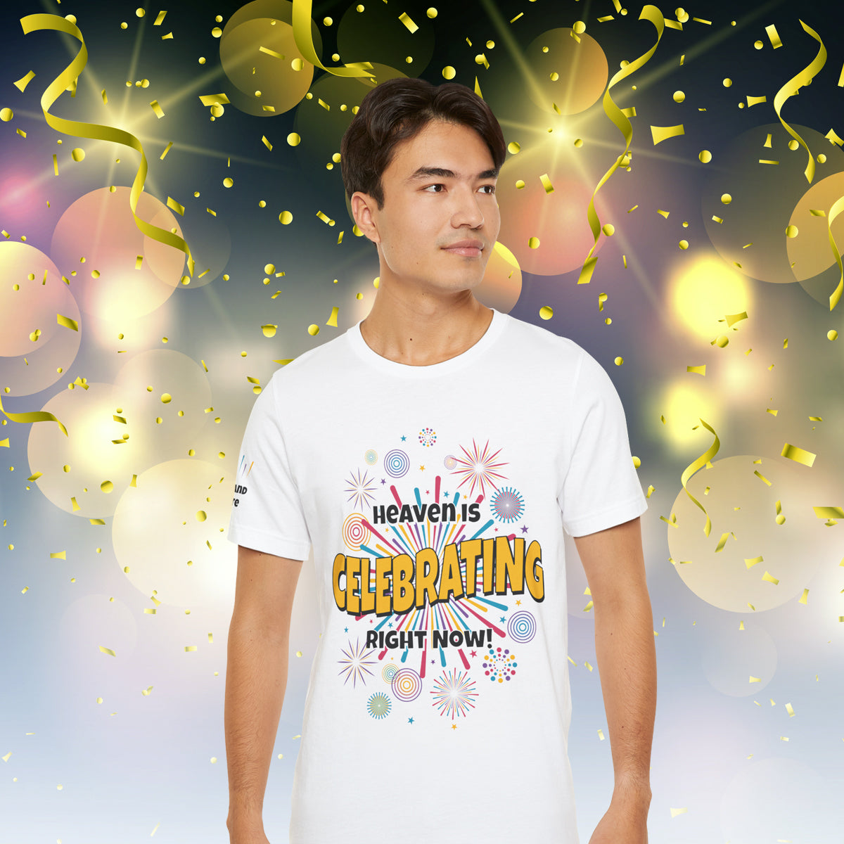 "Heaven is Celebrating!" Baptism T-Shirt