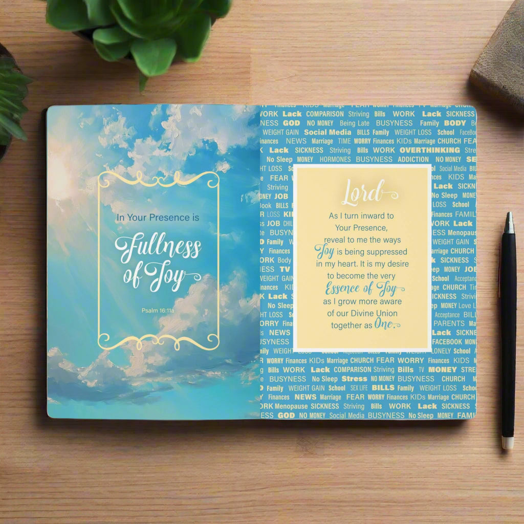 Radiant Joy Journal (w/Custom Page Designs)