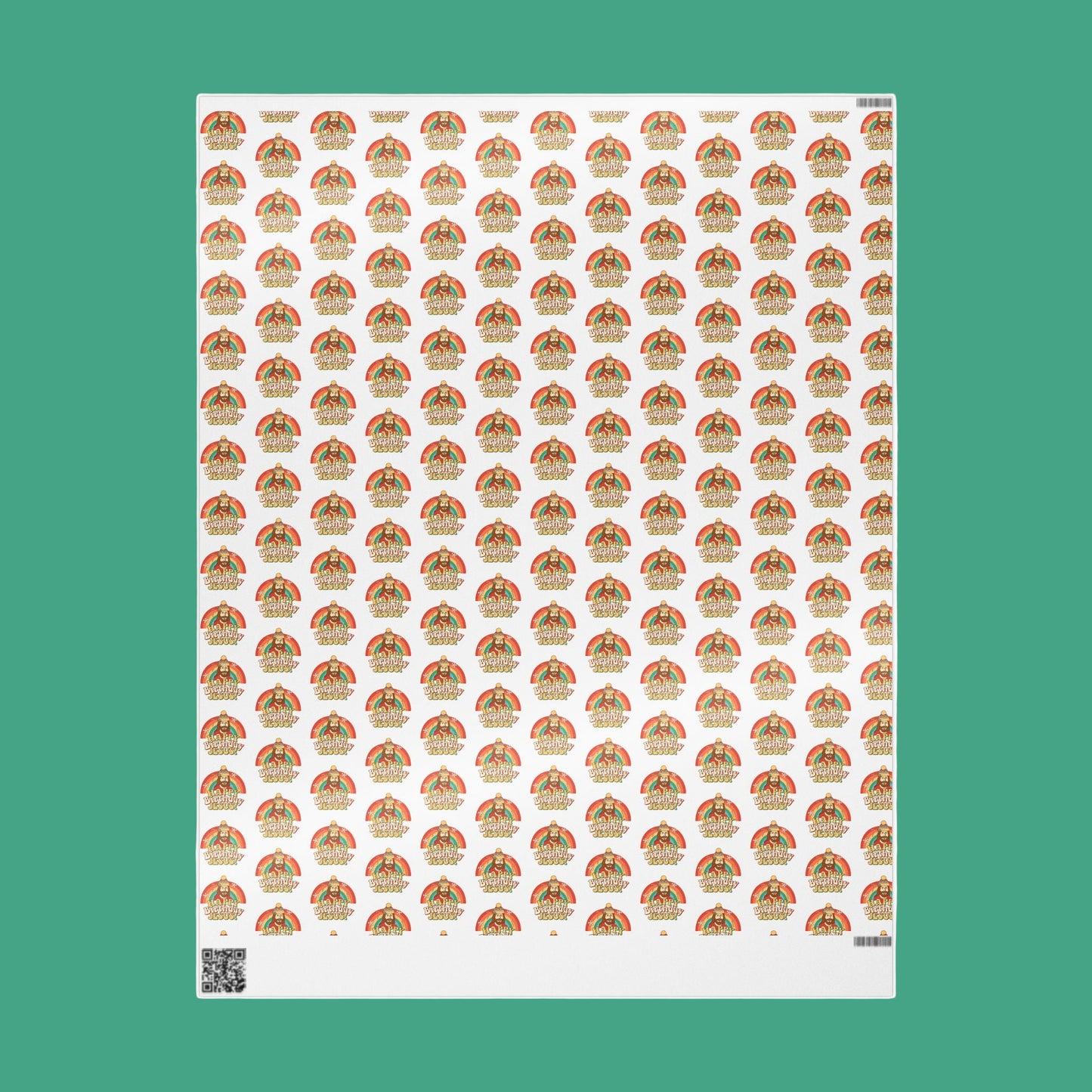 "Happy Birthday Jesus" Wrapping Paper