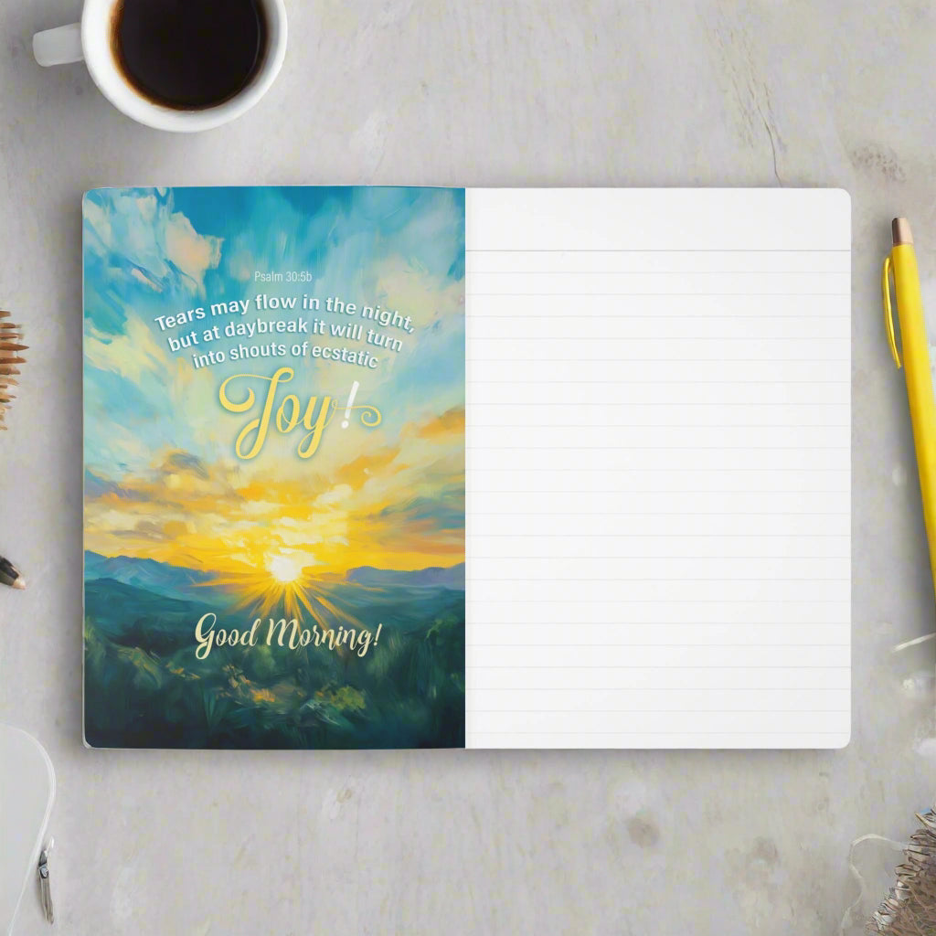 Radiant Joy Journal (w/Custom Page Designs)