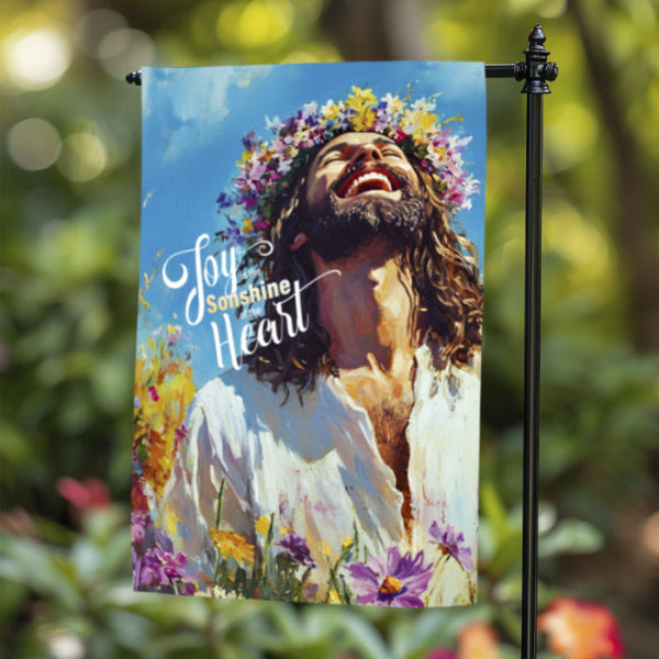 Radiant Joy Garden Flag