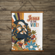 'Jesus is the Vibe' Tapestry Wall Hanging